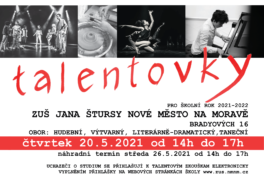 2.9.2021 – doplňující termín talentových zkoušek